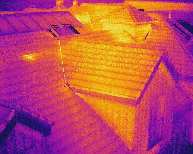 Thermal Imaging Roof Survey Image Exeter